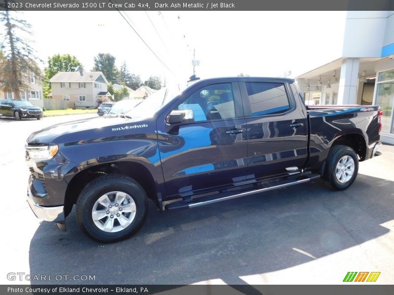 Dark Ash Metallic / Jet Black 2023 Chevrolet Silverado 1500 LT Crew Cab 4x4