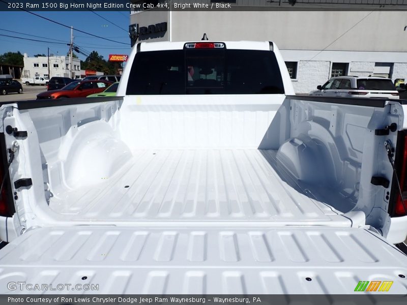 Bright White / Black 2023 Ram 1500 Big Horn Night Edition Crew Cab 4x4
