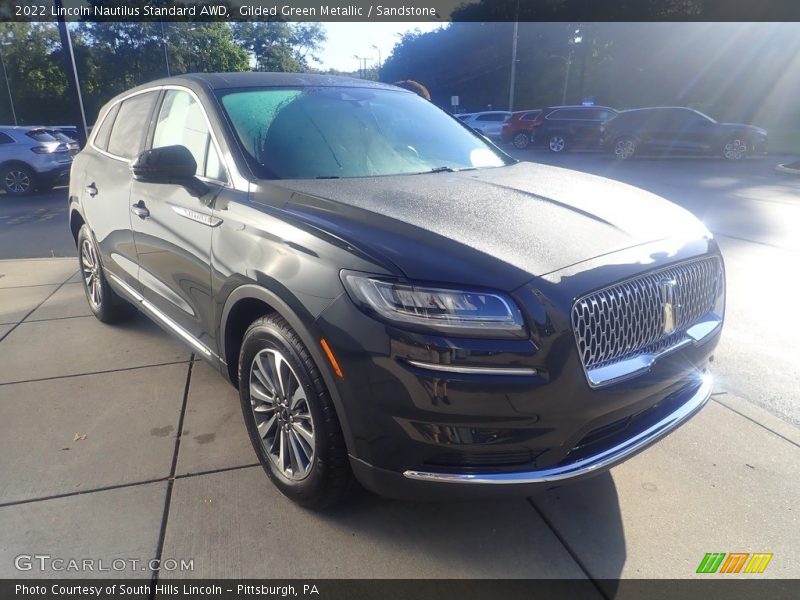 Gilded Green Metallic / Sandstone 2022 Lincoln Nautilus Standard AWD