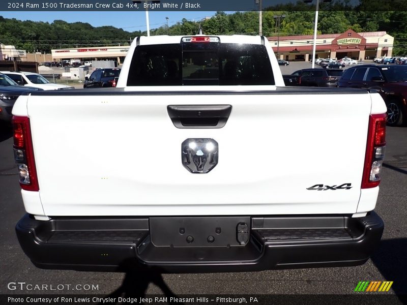 Bright White / Black 2024 Ram 1500 Tradesman Crew Cab 4x4