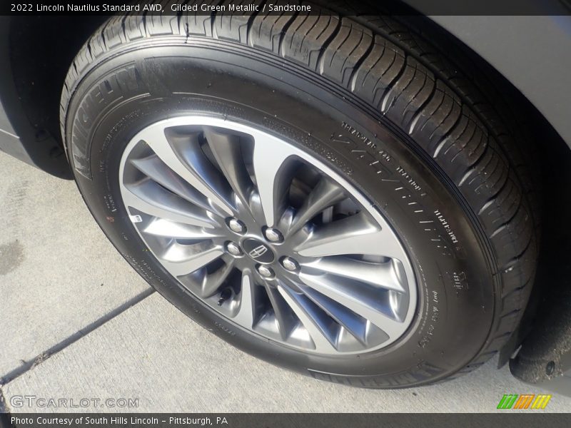 Gilded Green Metallic / Sandstone 2022 Lincoln Nautilus Standard AWD