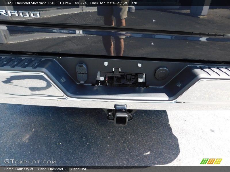 Dark Ash Metallic / Jet Black 2023 Chevrolet Silverado 1500 LT Crew Cab 4x4