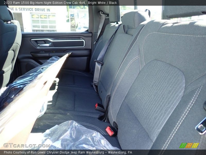 Bright White / Black 2023 Ram 1500 Big Horn Night Edition Crew Cab 4x4