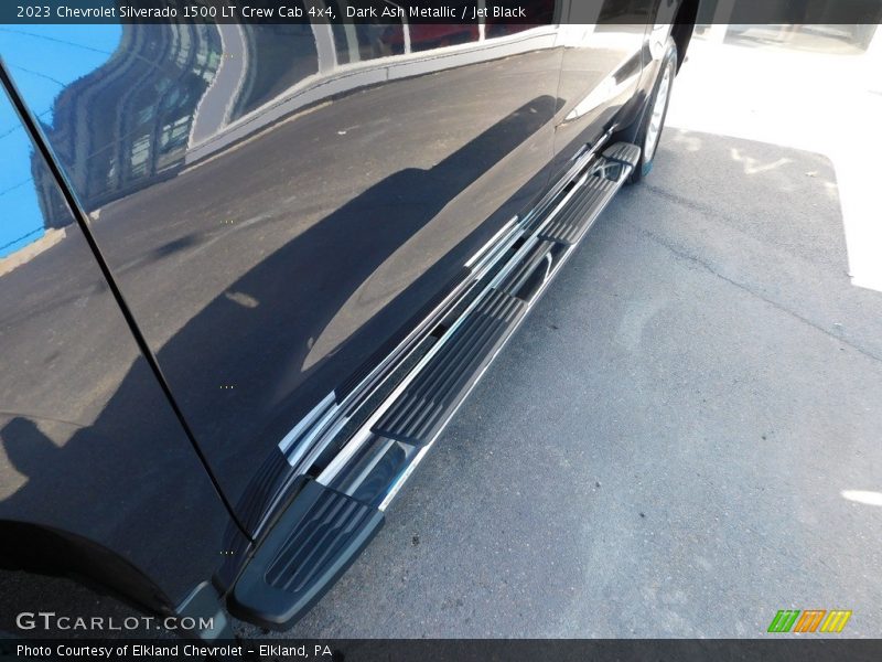 Dark Ash Metallic / Jet Black 2023 Chevrolet Silverado 1500 LT Crew Cab 4x4