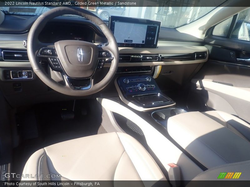 Gilded Green Metallic / Sandstone 2022 Lincoln Nautilus Standard AWD