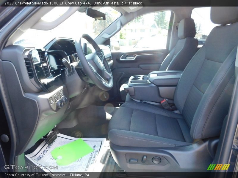 Dark Ash Metallic / Jet Black 2023 Chevrolet Silverado 1500 LT Crew Cab 4x4