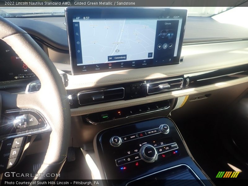 Gilded Green Metallic / Sandstone 2022 Lincoln Nautilus Standard AWD