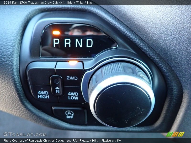 Bright White / Black 2024 Ram 1500 Tradesman Crew Cab 4x4