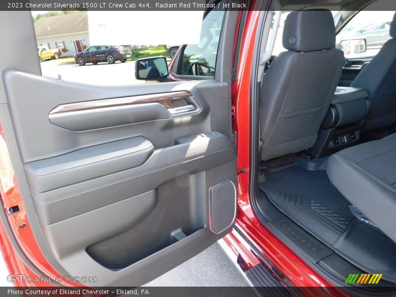 Radiant Red Tintcoat / Jet Black 2023 Chevrolet Silverado 1500 LT Crew Cab 4x4