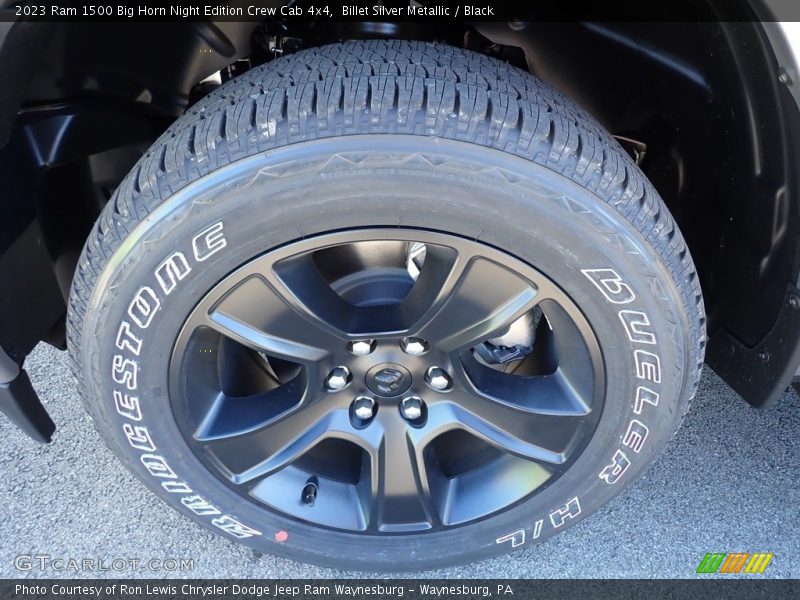  2023 1500 Big Horn Night Edition Crew Cab 4x4 Wheel