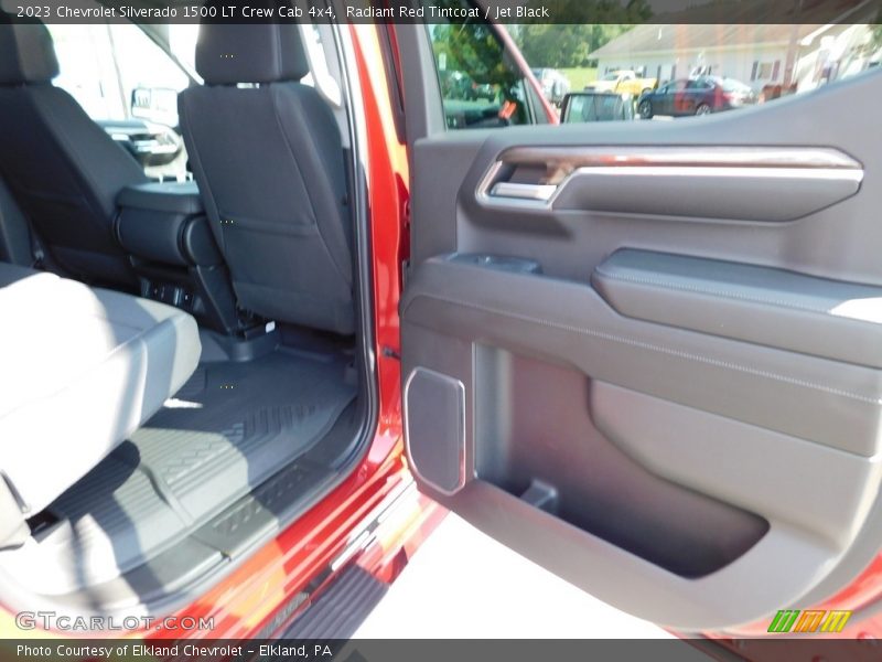 Radiant Red Tintcoat / Jet Black 2023 Chevrolet Silverado 1500 LT Crew Cab 4x4