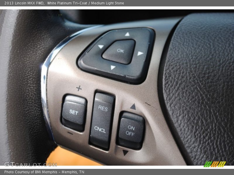 White Platinum Tri-Coat / Medium Light Stone 2013 Lincoln MKX FWD