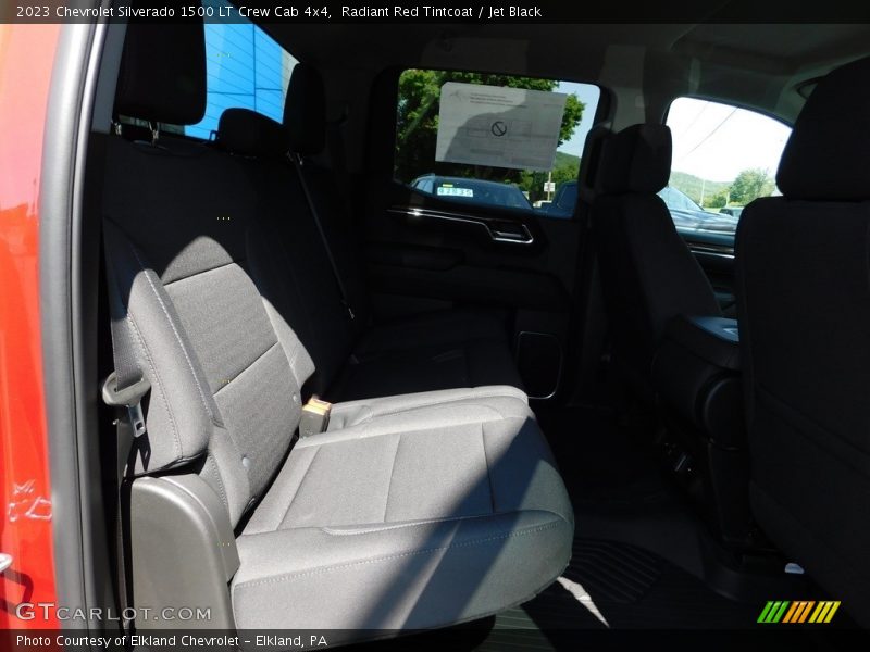 Radiant Red Tintcoat / Jet Black 2023 Chevrolet Silverado 1500 LT Crew Cab 4x4