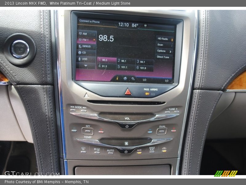 White Platinum Tri-Coat / Medium Light Stone 2013 Lincoln MKX FWD