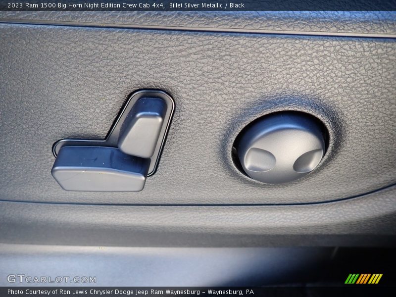 Billet Silver Metallic / Black 2023 Ram 1500 Big Horn Night Edition Crew Cab 4x4