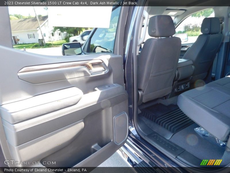 Dark Ash Metallic / Jet Black 2023 Chevrolet Silverado 1500 LT Crew Cab 4x4
