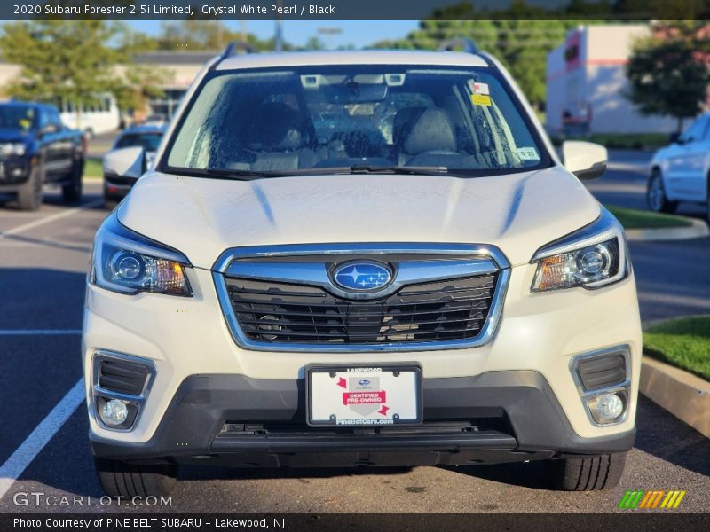 Crystal White Pearl / Black 2020 Subaru Forester 2.5i Limited