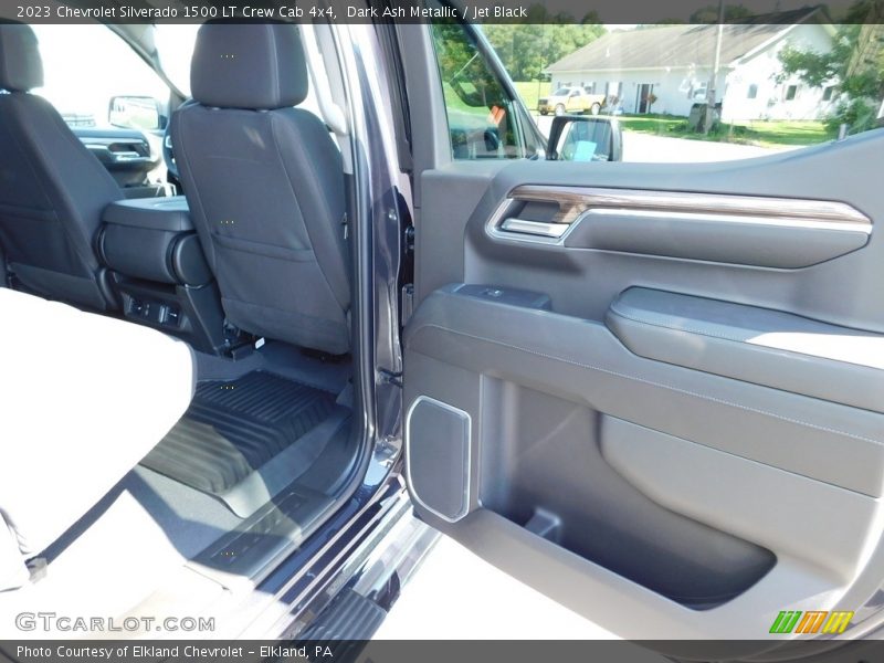 Dark Ash Metallic / Jet Black 2023 Chevrolet Silverado 1500 LT Crew Cab 4x4