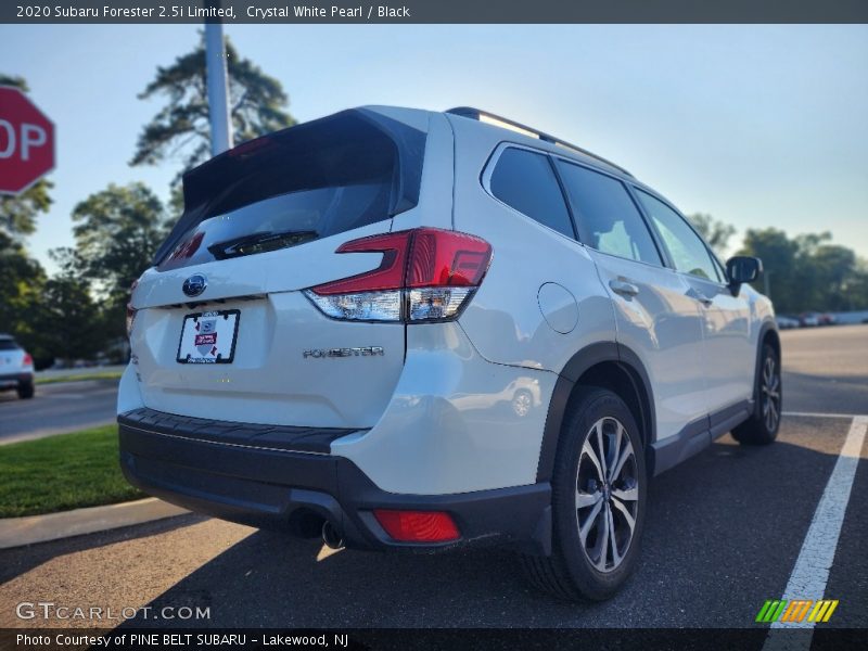 Crystal White Pearl / Black 2020 Subaru Forester 2.5i Limited
