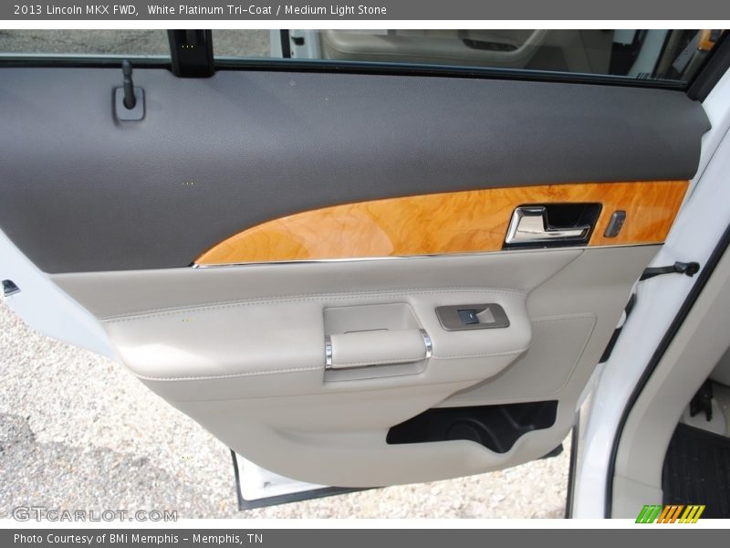 White Platinum Tri-Coat / Medium Light Stone 2013 Lincoln MKX FWD