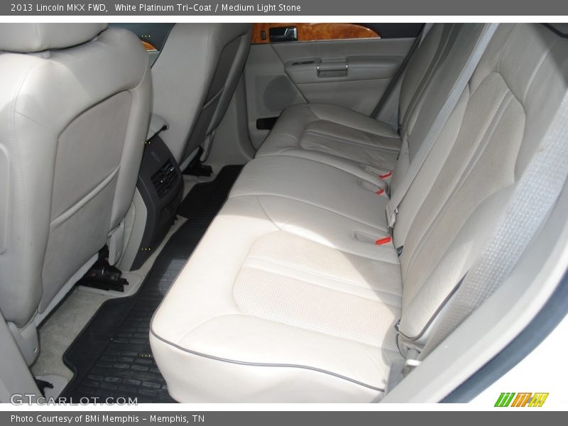 White Platinum Tri-Coat / Medium Light Stone 2013 Lincoln MKX FWD