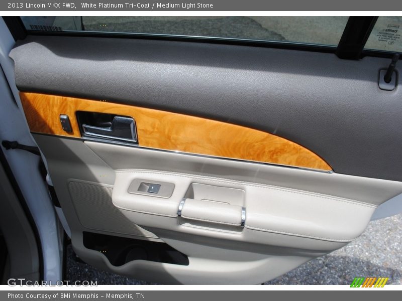 White Platinum Tri-Coat / Medium Light Stone 2013 Lincoln MKX FWD