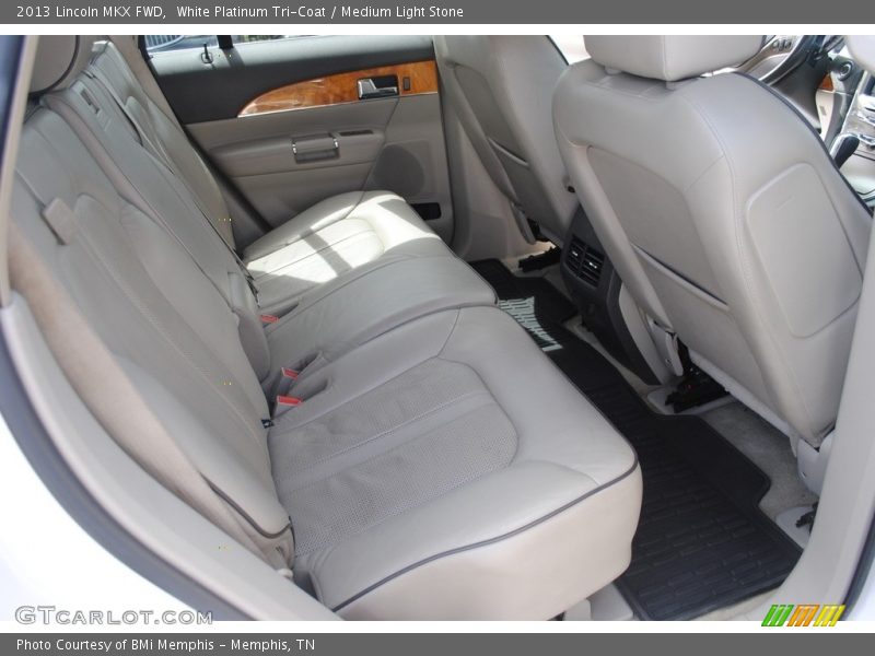 White Platinum Tri-Coat / Medium Light Stone 2013 Lincoln MKX FWD