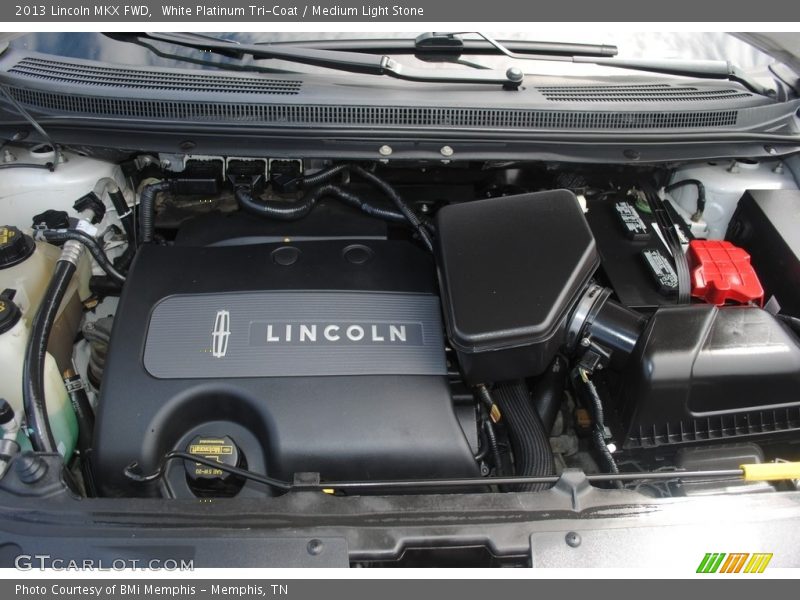 White Platinum Tri-Coat / Medium Light Stone 2013 Lincoln MKX FWD