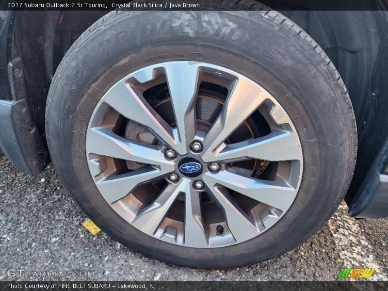 Crystal Black Silica / Java Brown 2017 Subaru Outback 2.5i Touring