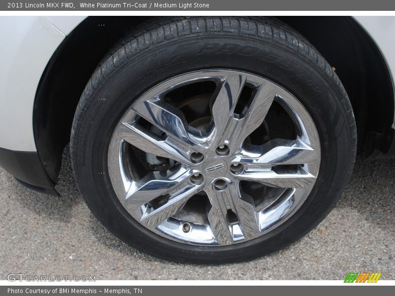 White Platinum Tri-Coat / Medium Light Stone 2013 Lincoln MKX FWD