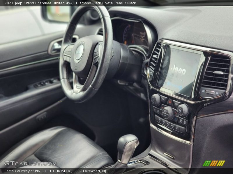 Diamond Black Crystal Pearl / Black 2021 Jeep Grand Cherokee Limited 4x4