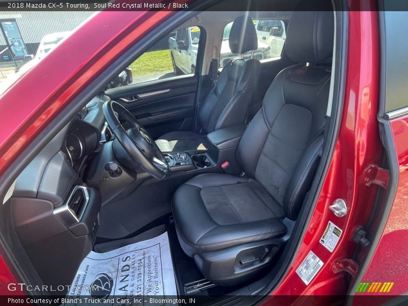 Soul Red Crystal Metallic / Black 2018 Mazda CX-5 Touring