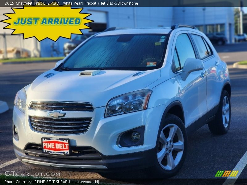 White Pearl Tricoat / Jet Black/Brownstone 2015 Chevrolet Trax LTZ AWD