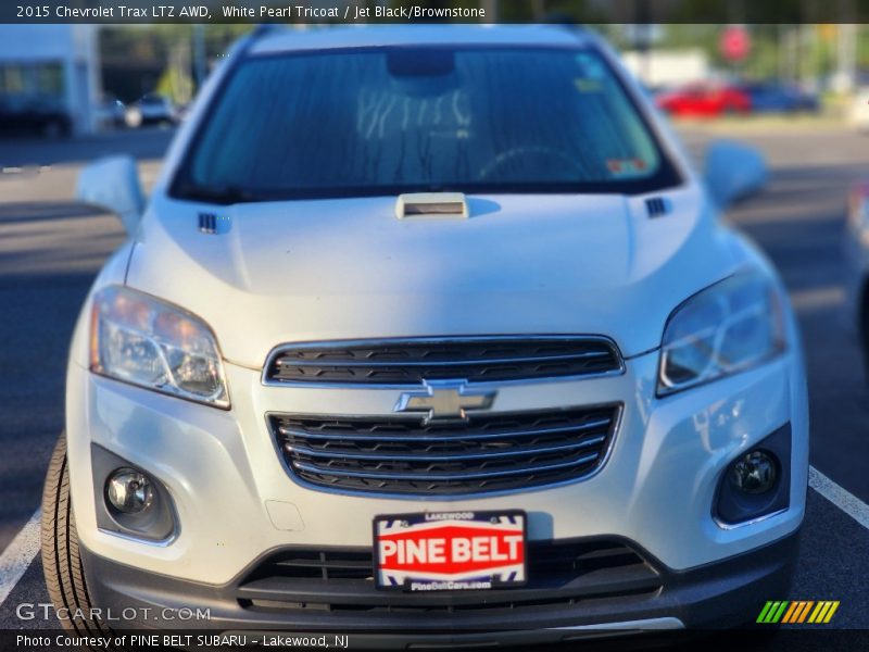 White Pearl Tricoat / Jet Black/Brownstone 2015 Chevrolet Trax LTZ AWD