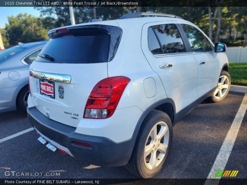 White Pearl Tricoat / Jet Black/Brownstone 2015 Chevrolet Trax LTZ AWD