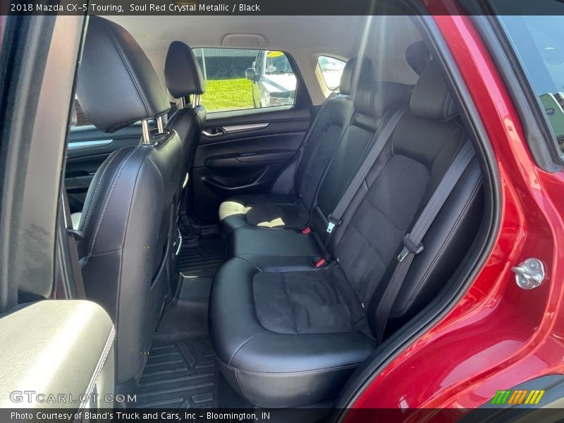 Soul Red Crystal Metallic / Black 2018 Mazda CX-5 Touring