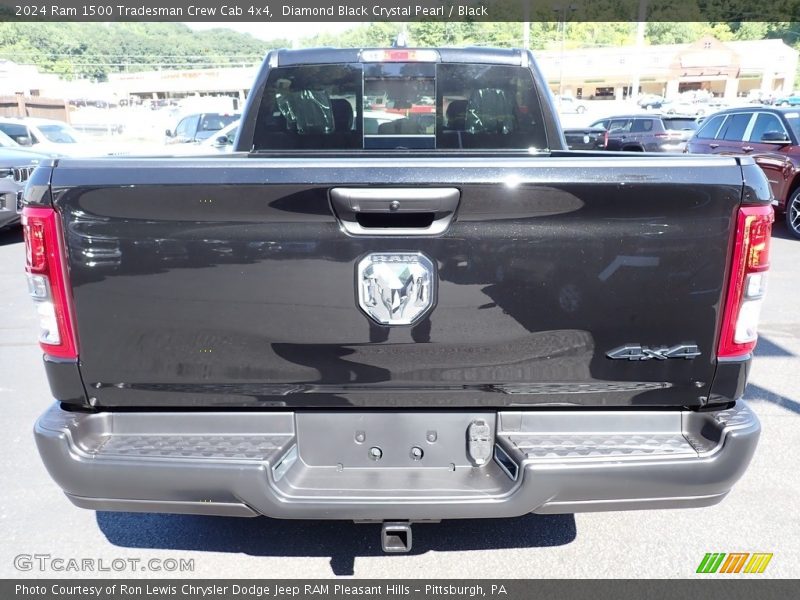 Diamond Black Crystal Pearl / Black 2024 Ram 1500 Tradesman Crew Cab 4x4