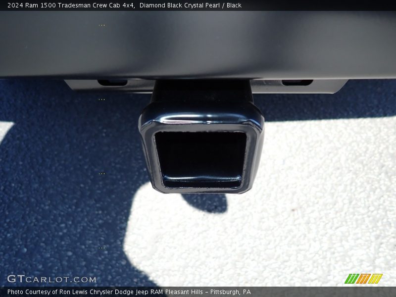 Diamond Black Crystal Pearl / Black 2024 Ram 1500 Tradesman Crew Cab 4x4