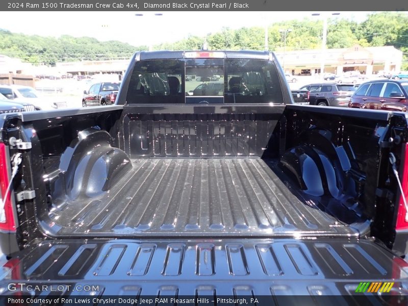 Diamond Black Crystal Pearl / Black 2024 Ram 1500 Tradesman Crew Cab 4x4