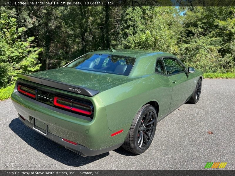 F8 Green / Black 2023 Dodge Challenger SRT Hellcat JailBreak