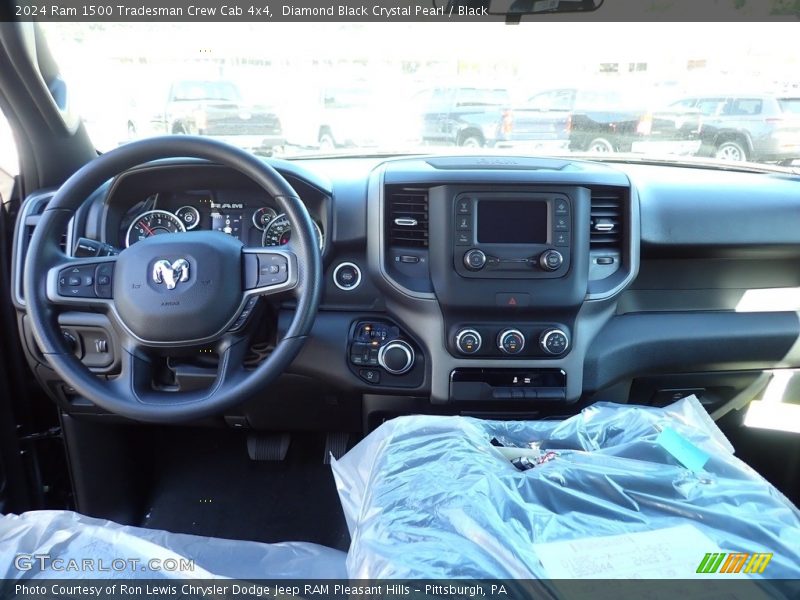 Dashboard of 2024 1500 Tradesman Crew Cab 4x4