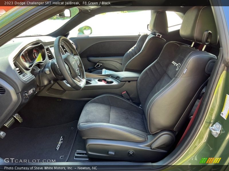 Front Seat of 2023 Challenger SRT Hellcat JailBreak