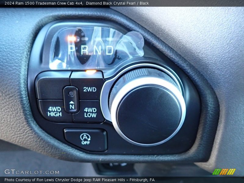 Controls of 2024 1500 Tradesman Crew Cab 4x4