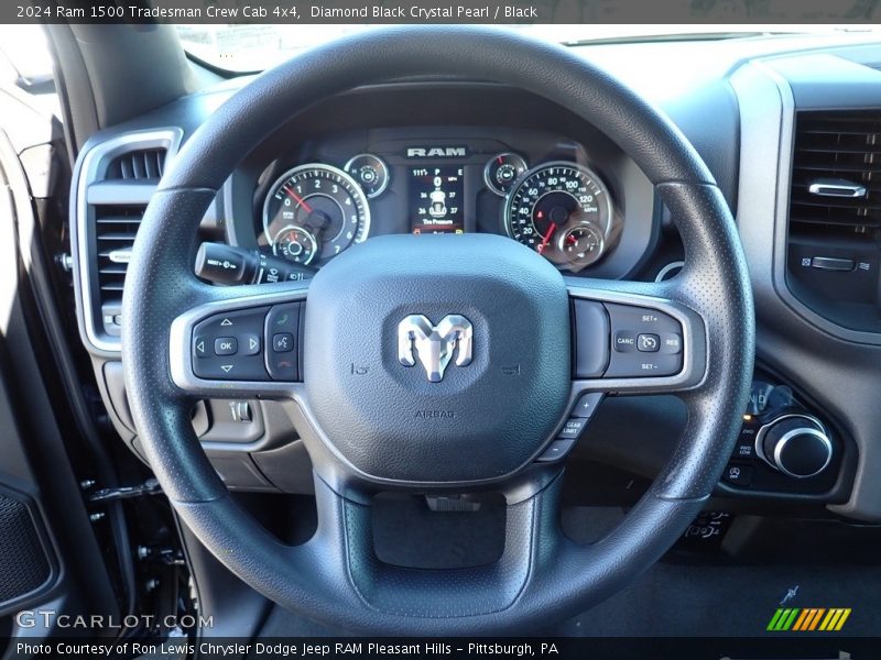  2024 1500 Tradesman Crew Cab 4x4 Steering Wheel