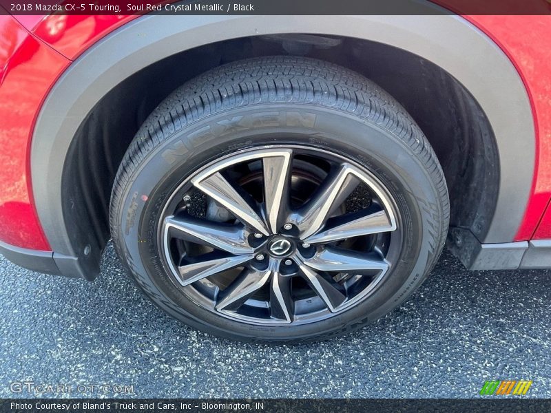 Soul Red Crystal Metallic / Black 2018 Mazda CX-5 Touring