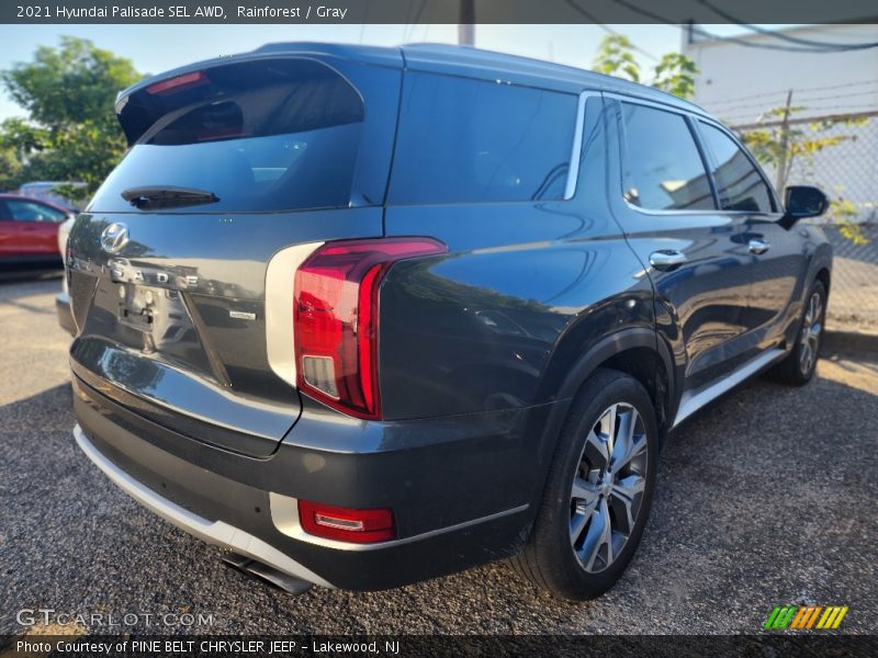 Rainforest / Gray 2021 Hyundai Palisade SEL AWD