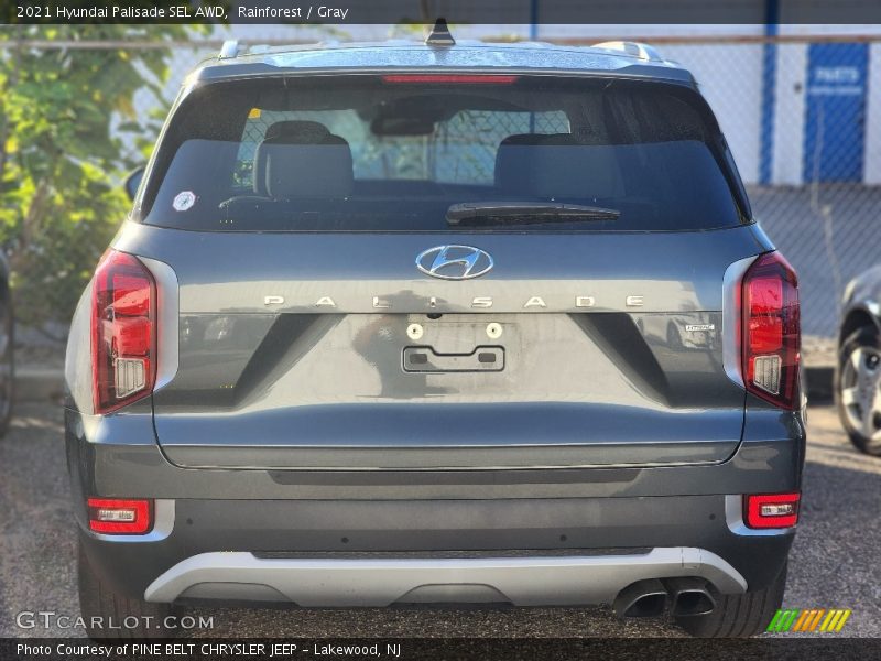 Rainforest / Gray 2021 Hyundai Palisade SEL AWD