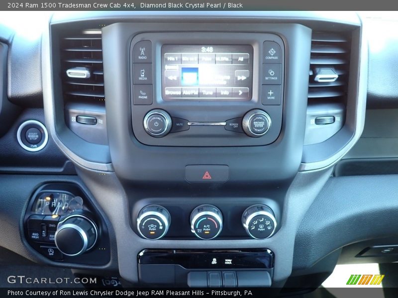 Controls of 2024 1500 Tradesman Crew Cab 4x4