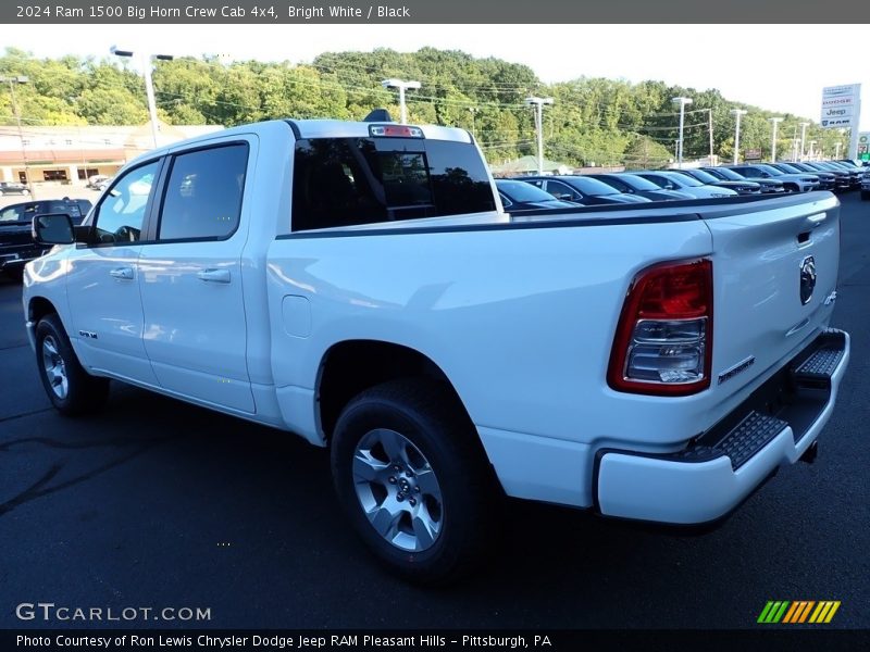Bright White / Black 2024 Ram 1500 Big Horn Crew Cab 4x4