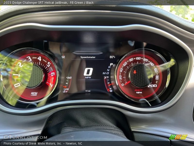  2023 Challenger SRT Hellcat JailBreak SRT Hellcat JailBreak Gauges